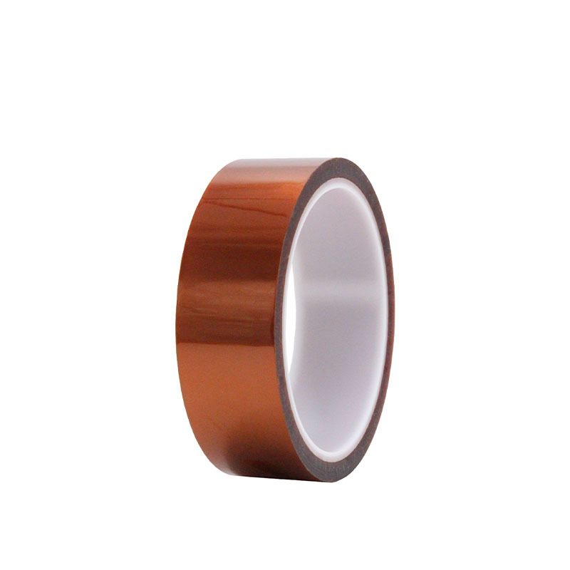 Polyimide (PI) high-temperature tape in amber film with silicone adhesive, supplied on roll by Songyang New Material
