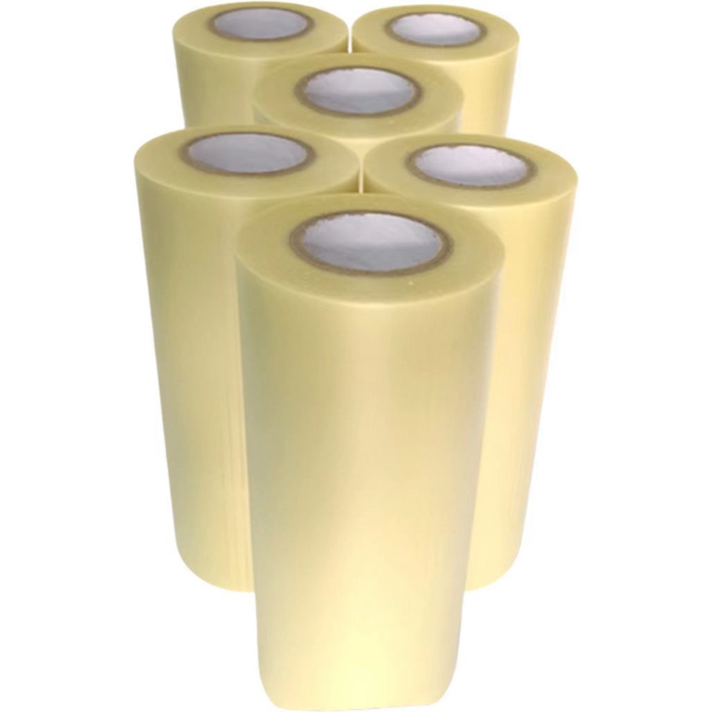 Plain PVC natural-rubber protective film roll for laser engraving, audio and furniture